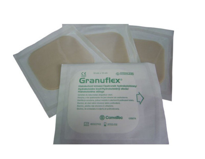 Гідроколоїдна пов'язка Granuflex 15*20см 1шт - Medycznie.com.ua
